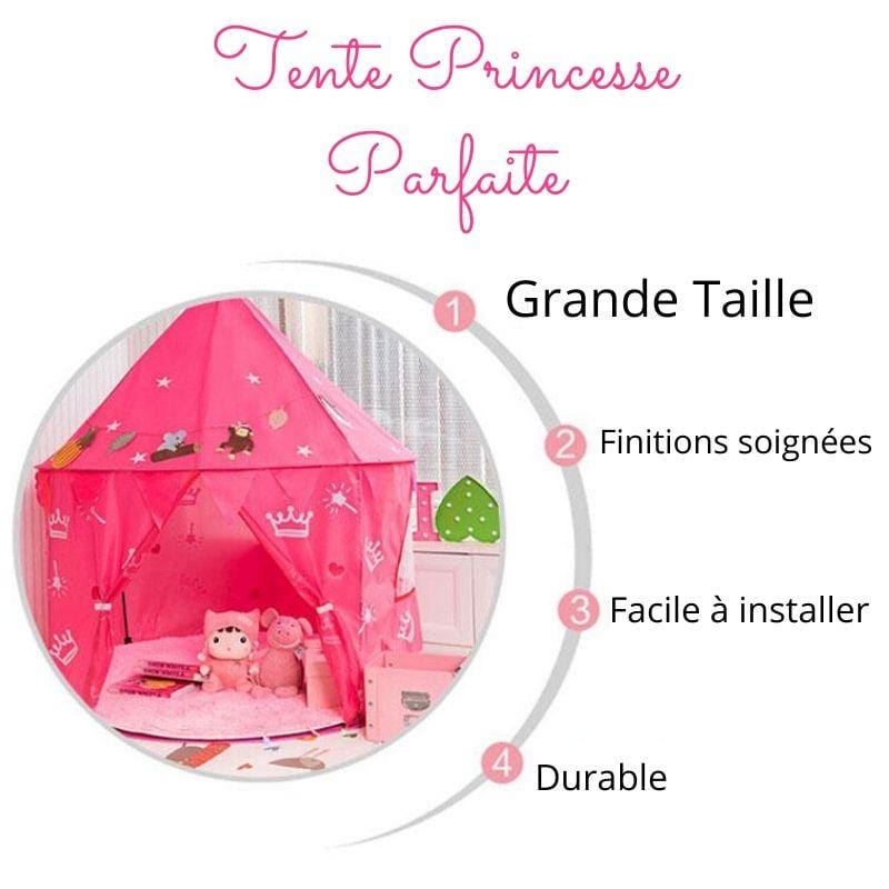 Tente Princesse Rose