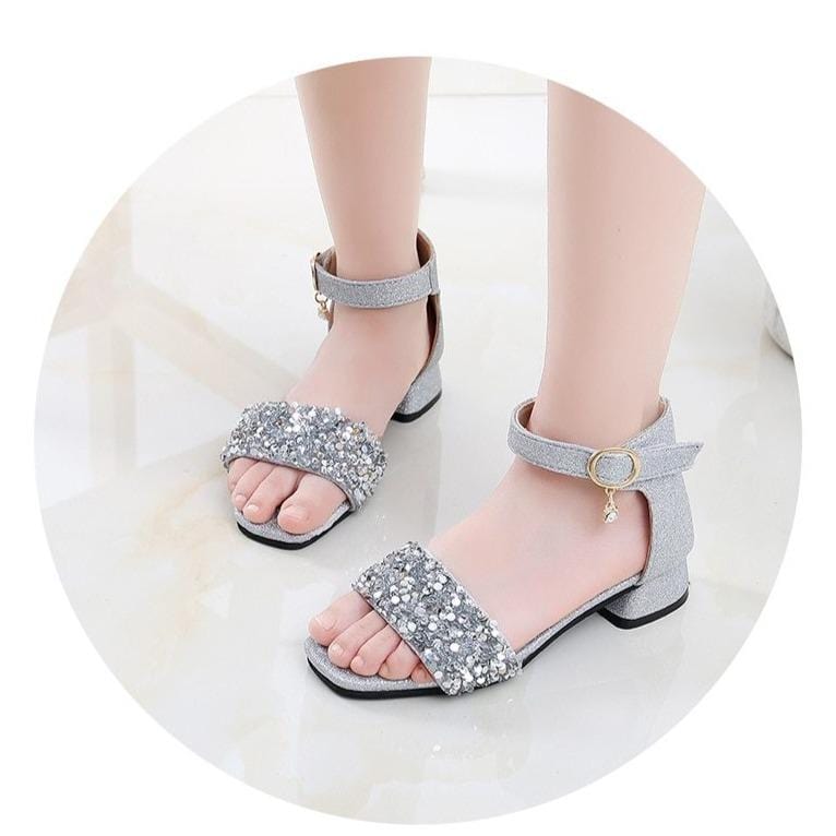 chaussure mariage fille grise