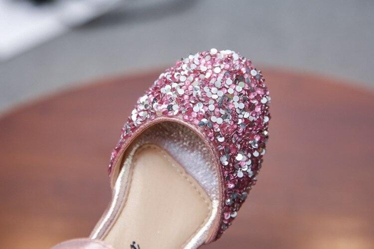 paillette chaussure mariage