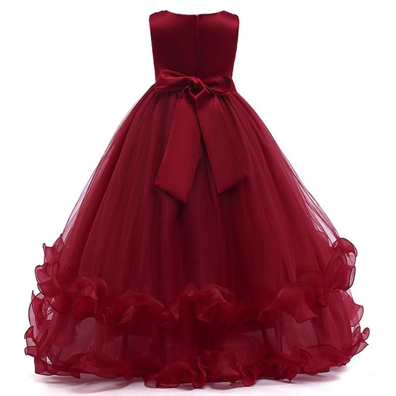 robe rouge fille mariage