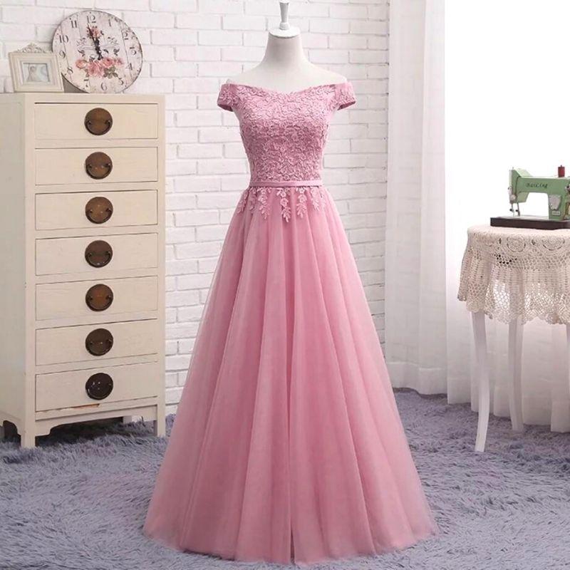 robe de bal rose pale princesse