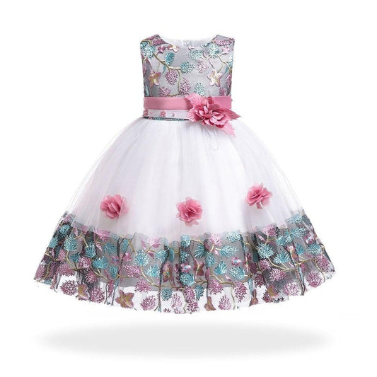 Blumen-Prinzessin-Kleid