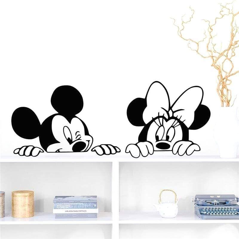 Stickers-Mickey-Noir-et-Blanc