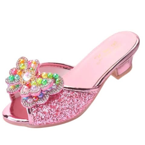 Zapatos de disfraz de princesa para niñas