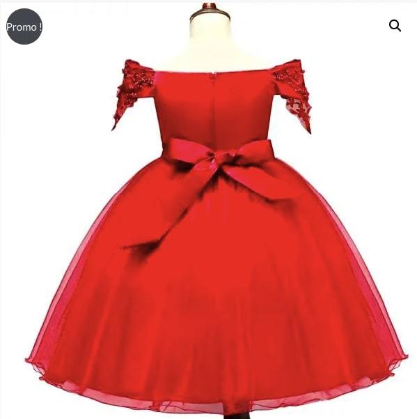 Prinzessinnenkleid aus rotem Tüll