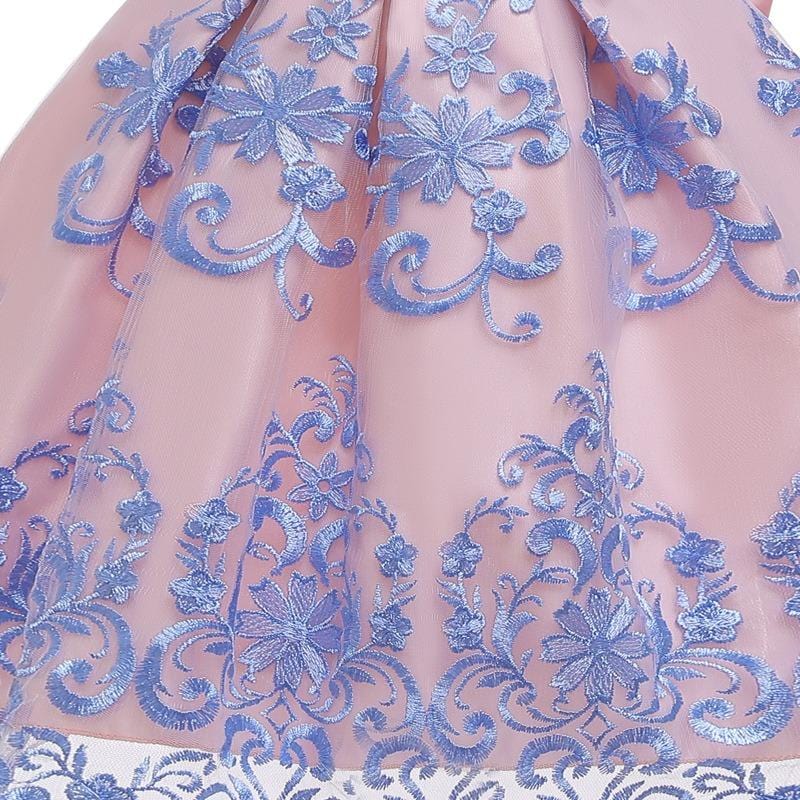 Robe Princesse Rose Bleu