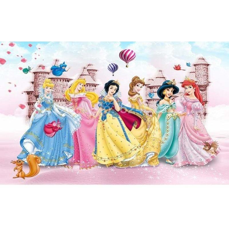 Papier Peint Princesses Disney