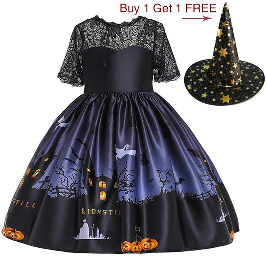 vestido de princesa de halloween