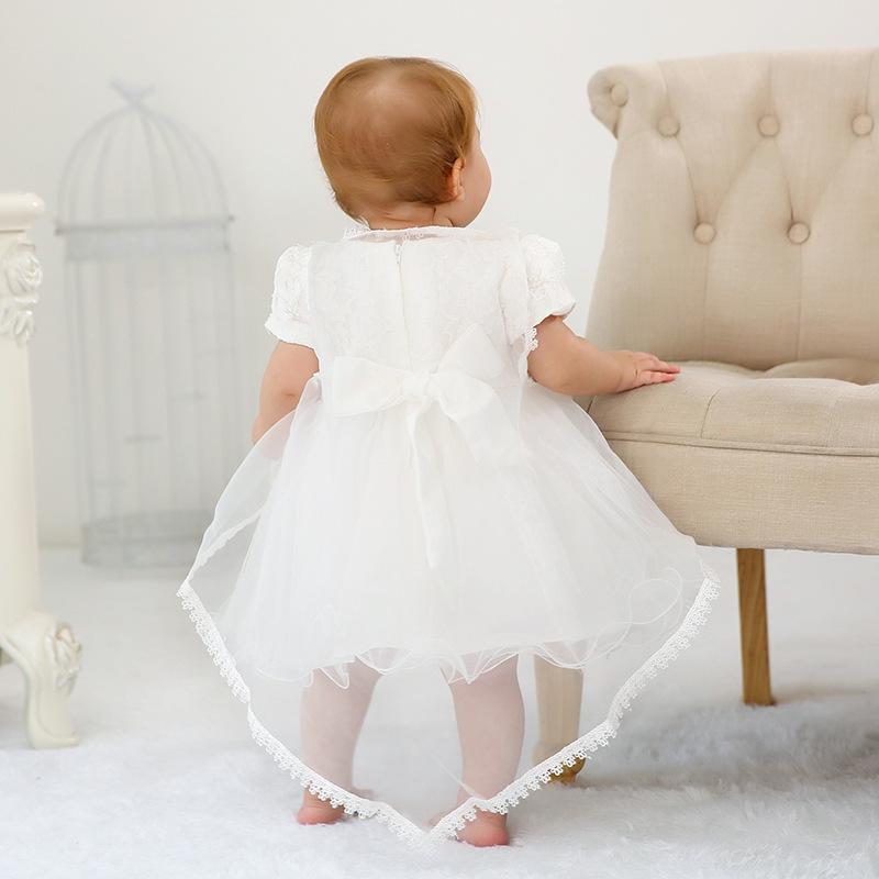 robe cérémonie bébé blanche