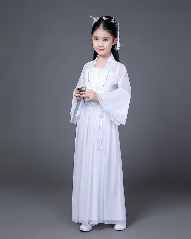 Robe Princesse Chinoise Blanche