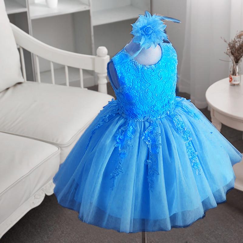 Prinzessin blau Hochzeitskleid