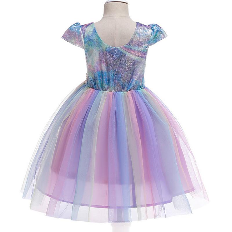 Pailletten-Prinzessin-Kleid