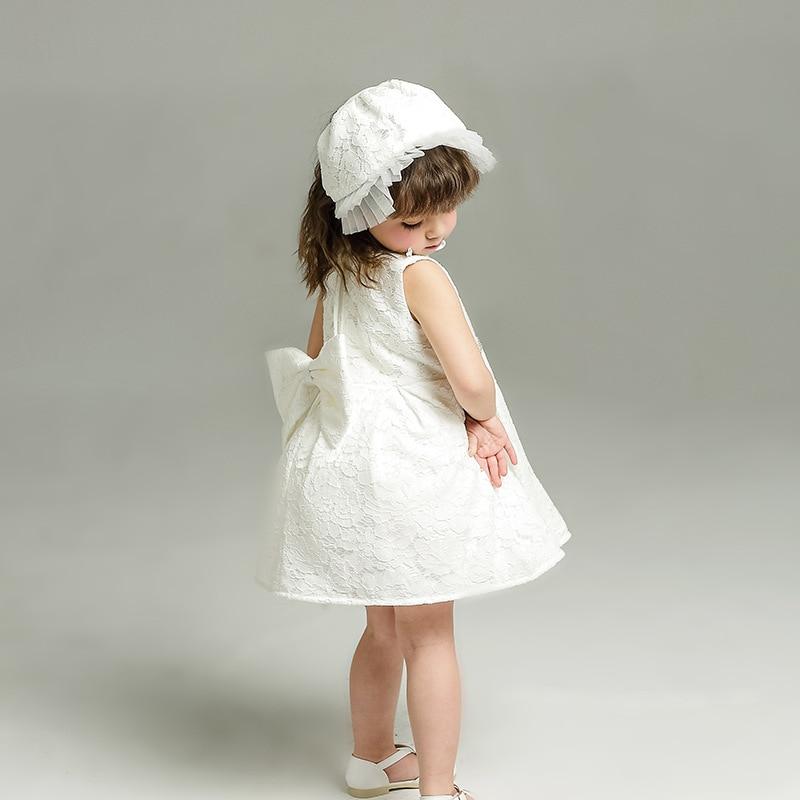 robe blanche mariage bébé