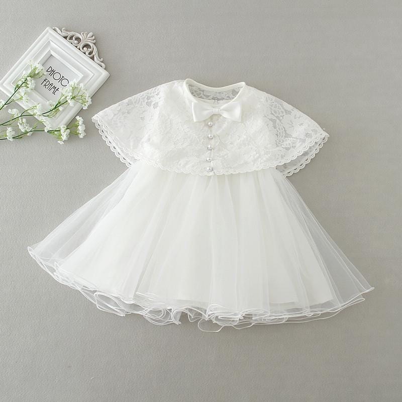 robe mariage blanche pour bébé