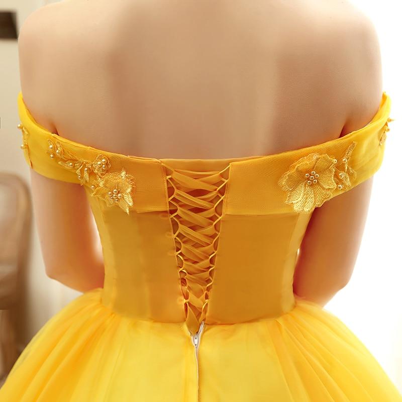 Vestido Princesa Adulto Amarillo