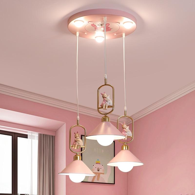 lustre lapin chambre fille