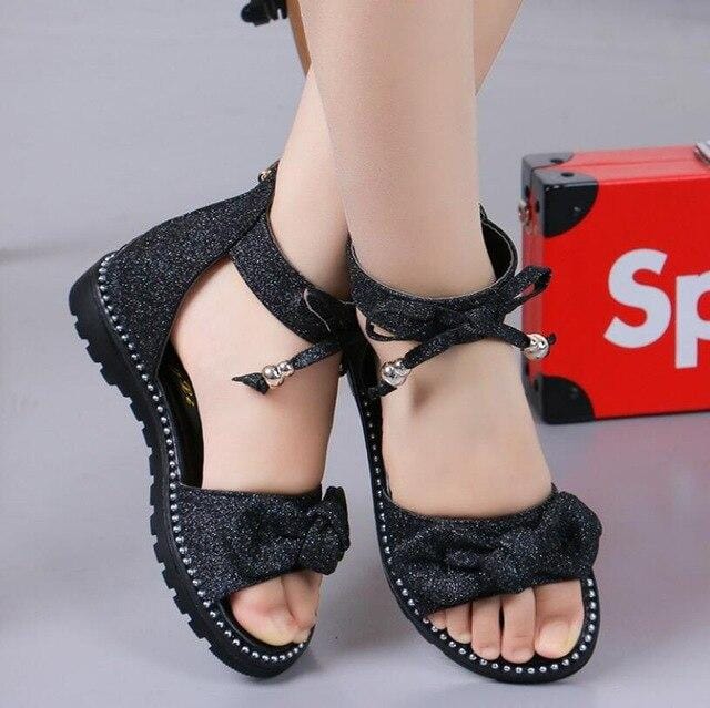 Chaussure Princesse Sandale noire