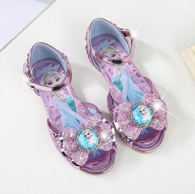 Chaussure Princesse Elsa violet