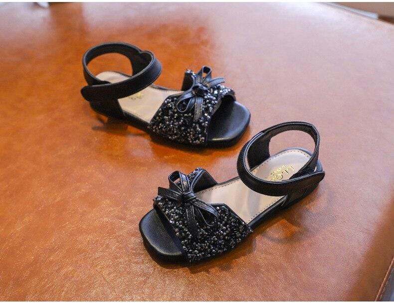 Chaussure Princesse Paillettes noir