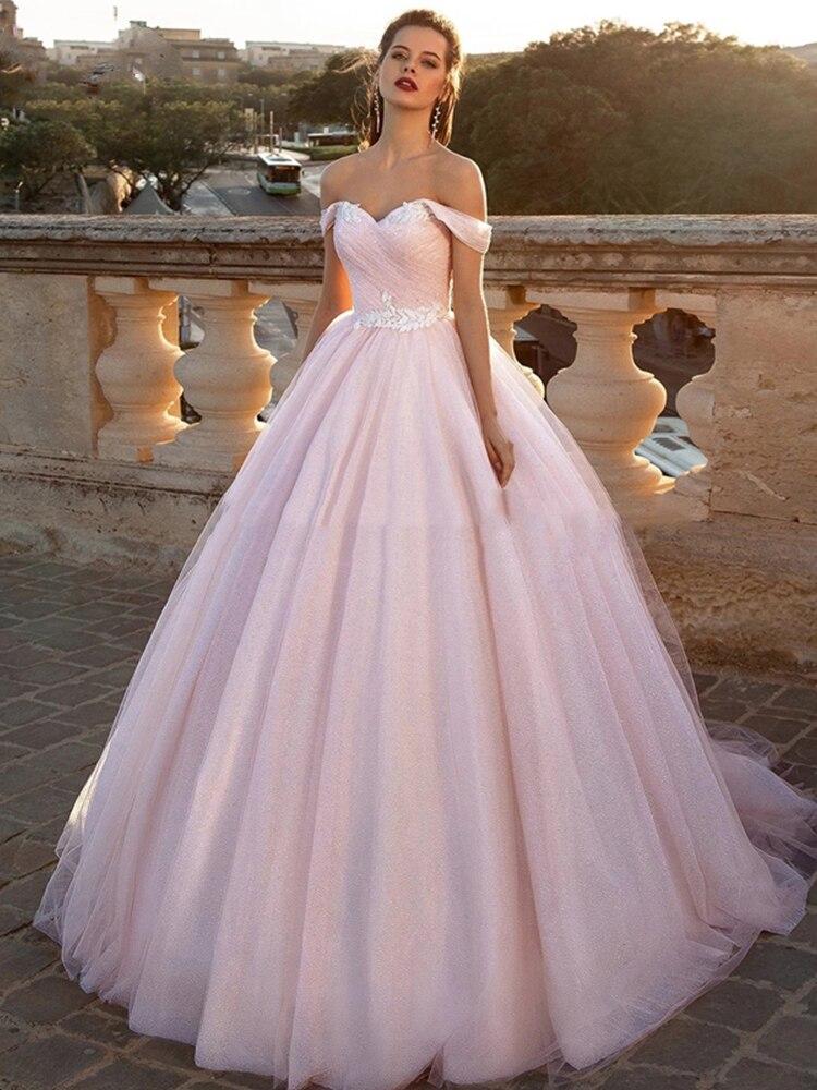 Vestido de princesa rosa para mujer