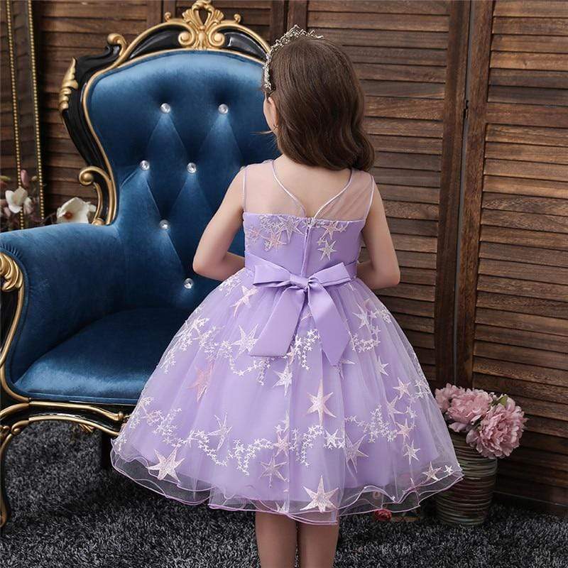 déguisement robe princesse fille violette