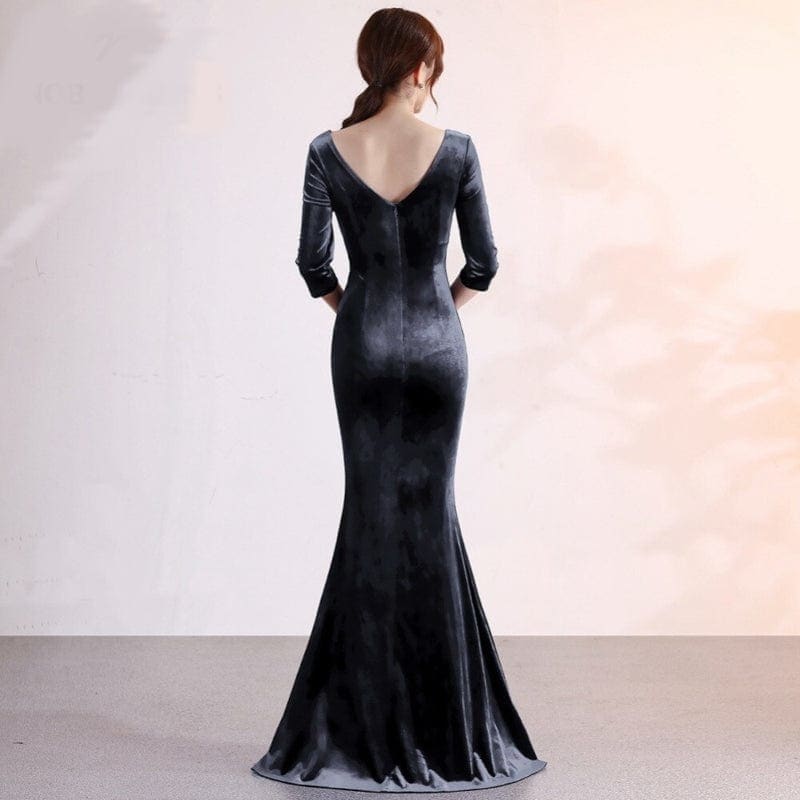 Robe de Bal Longue Fendue