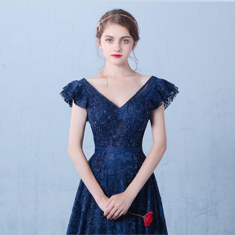 Robe de Bal Princesse Bleu Roi