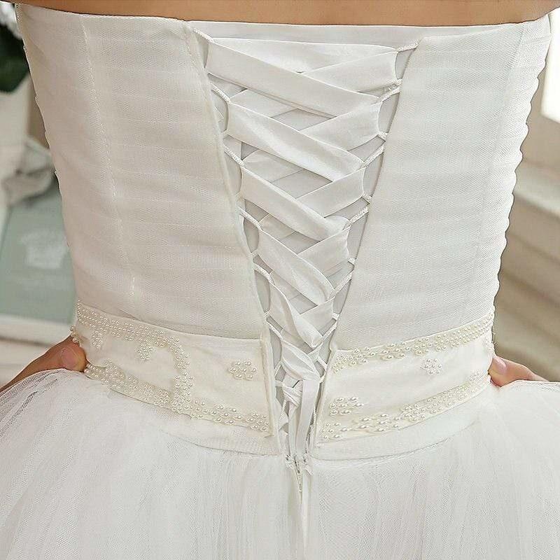 robe de mariée épaule dénudée princesse