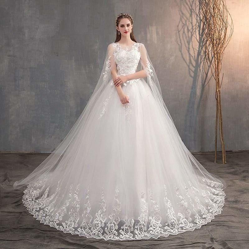robe de mariée princesse avec traine