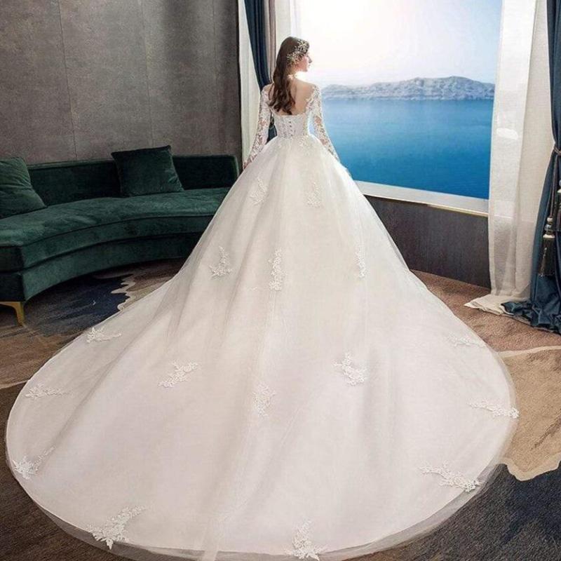 robe de mariée princesse dos nu