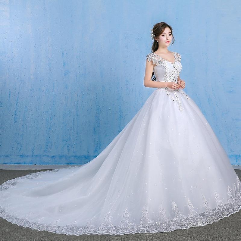 robe de mariée princesse longue