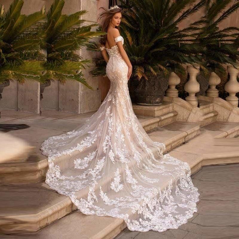 robe de mariée sirène princesse
