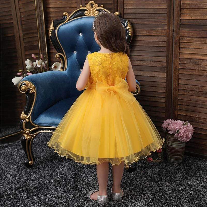 robe-jaune-fille-4-ans