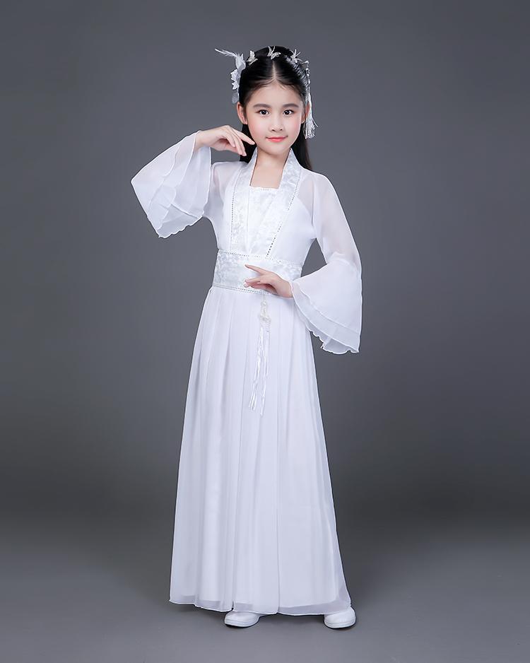 Robe Princesse Chinoise Blanche