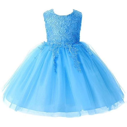 Prinzessin blau Hochzeitskleid