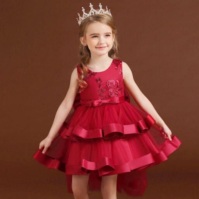 robe-princesse-rouge-demoiselle-d_honneur-petite-fille.
