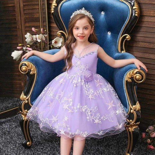 robe-princesse-violette-fille