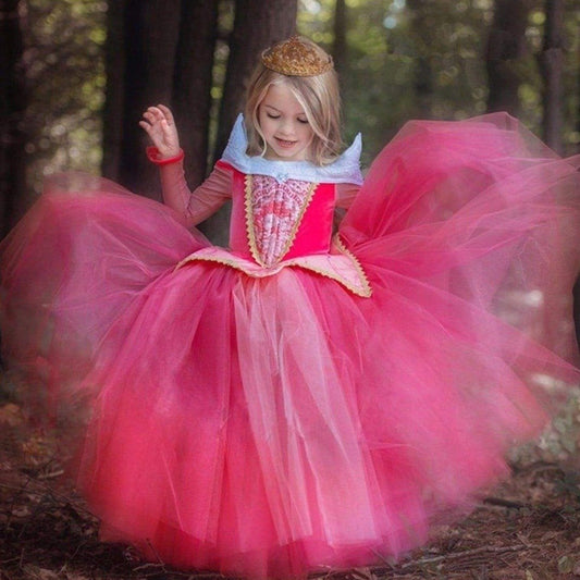 robe princesse aurore petite fille