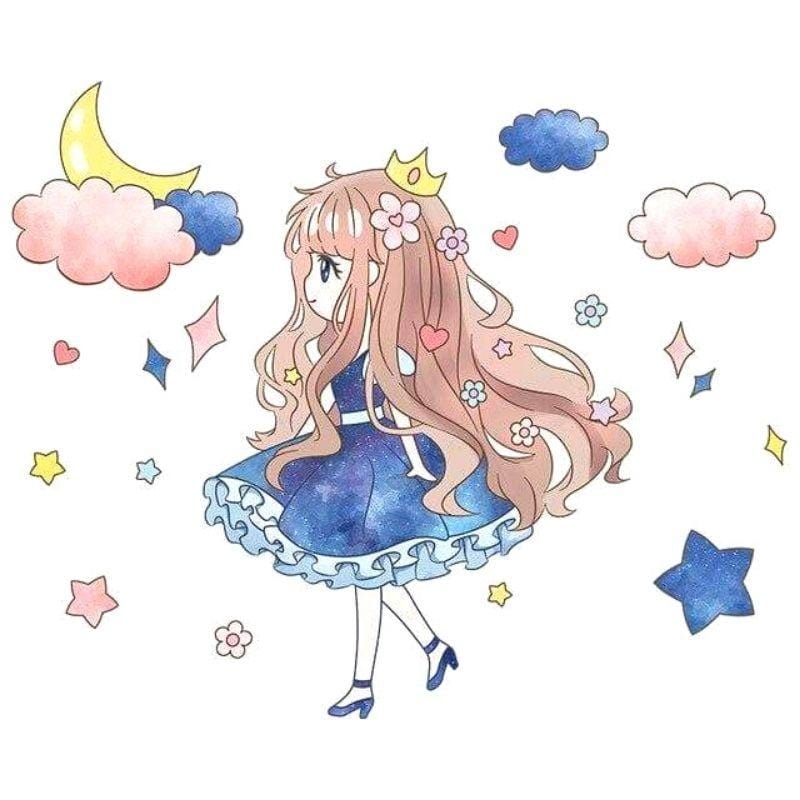 stickers-princesse-kawaii